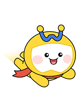 돋보기 들고있는 위피