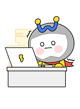 돋보기 들고있는 위피