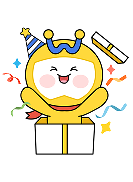 돋보기 들고있는 위피